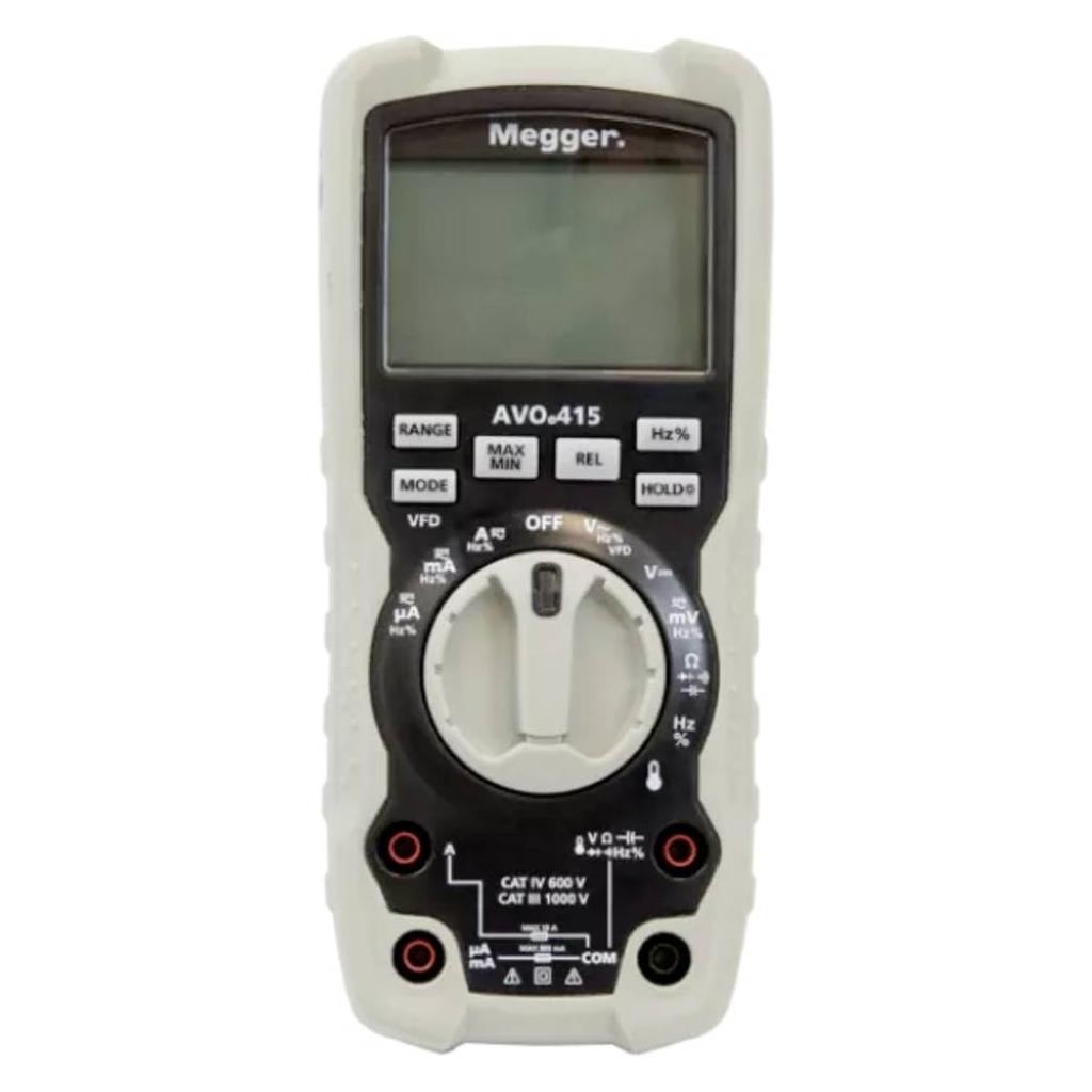 Megger AVO415 Hand-Multimeter digital CAT III 1000 V, CAT IV 600 V Anzeige (Co (CAT III 1000V, CAT IV 600V, Hand-Multimeter) (100JAHREAVO415)