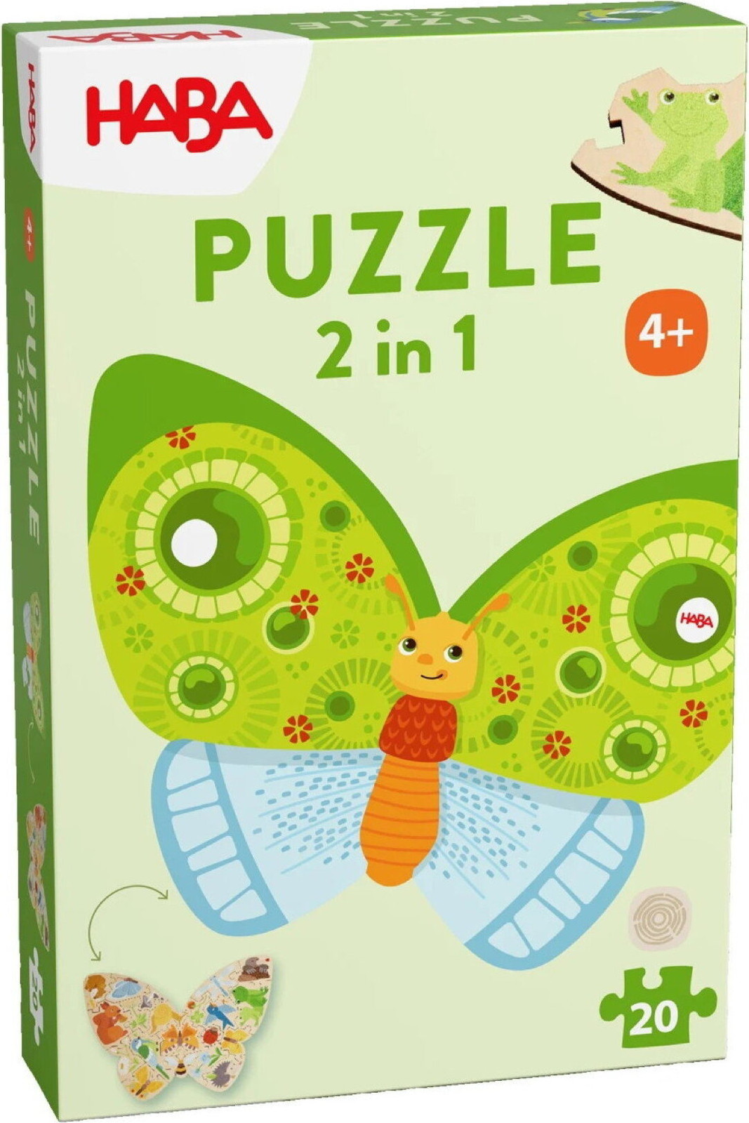 Haba 2-in-1 Puzzel Vlinder