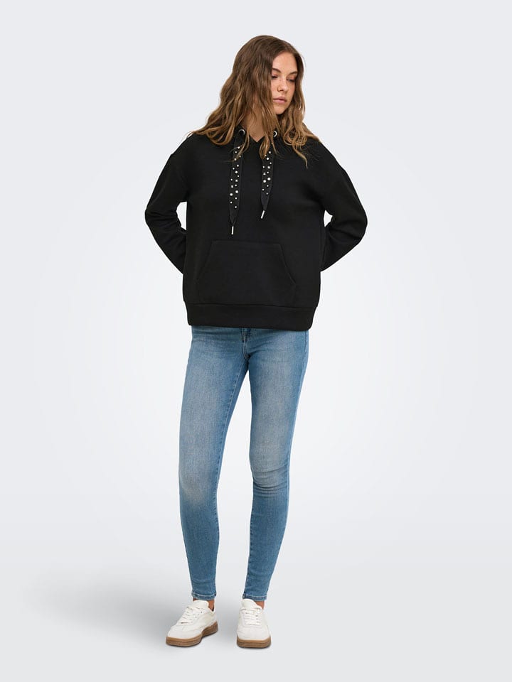 ONLY Hoodie in Schwarz - XS