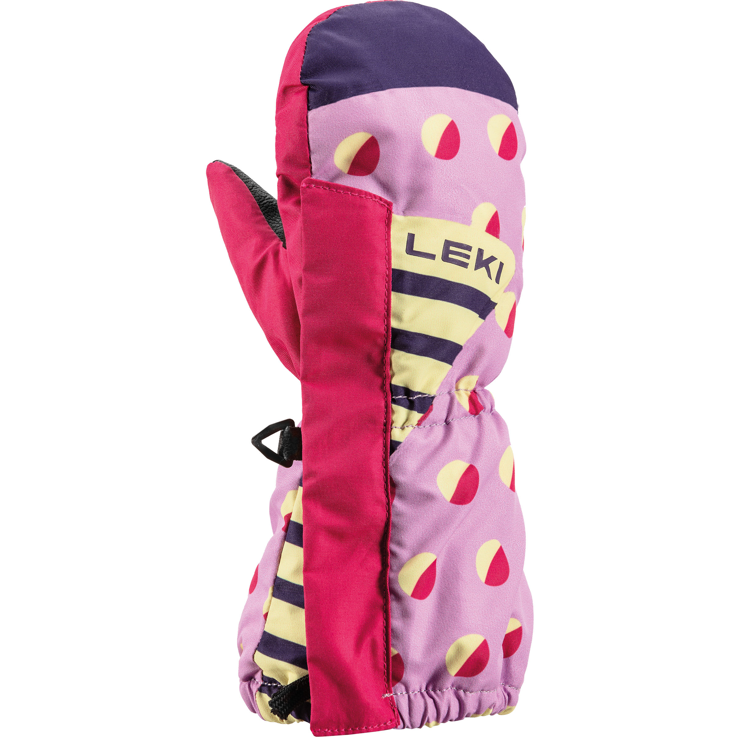 Leki Little Paw Kinder Skihandschuhe rosa Größe 5 Skifahren Winddicht Wasserabweisend