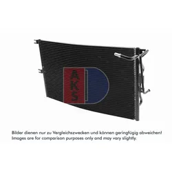 Kondensator Klimaanlage AKS DASIS 152740N für Opel Vectra B CC