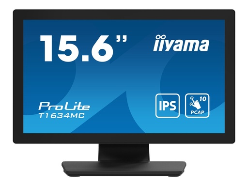 Iiyama ProLite T1634MC-B1S - LED-Monitor - 39.6 cm (15.6") (T1634MC-B1S)
