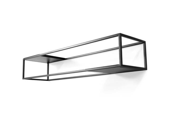 Spinder Design Garderobenleiste Skadi schwarz Stahl H 21 cm