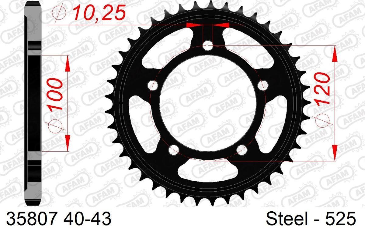 AFAM 35807-42 Chain Sprocket