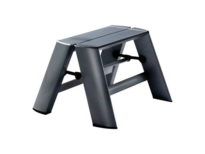 Leiter Lucano, Metaphys, schwarz, Aluminium