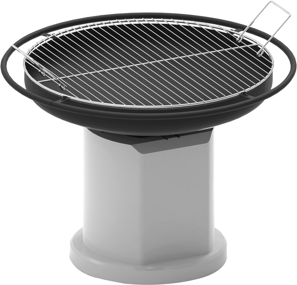 Palazzetti Efesto 60 - Gemauerter Grill mit Holz und Holzkohle