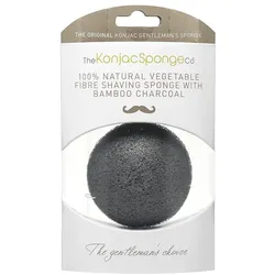 Gentleman's Shaving Sponge - Bamboo Charcoal