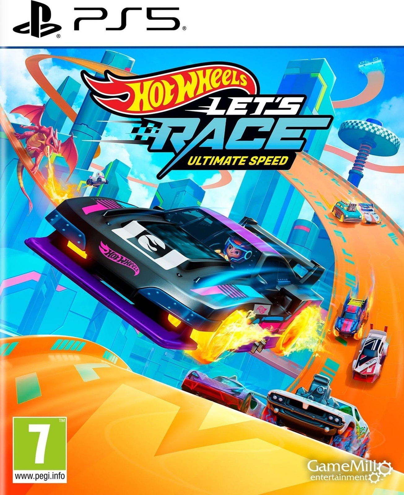 Hot Wheels Let's Race Ultimate Speed PS5 racegame