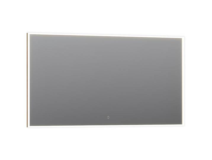 Novel Badezimmerspiegel, Glas, rechteckig, 150x80x4 cm, Goldenes M, feuchtraumgeeignet, In verschiedenen Grössen erhältlich, beheizbar, Badezimmer, Badezimmerspiegel, Badspiegel