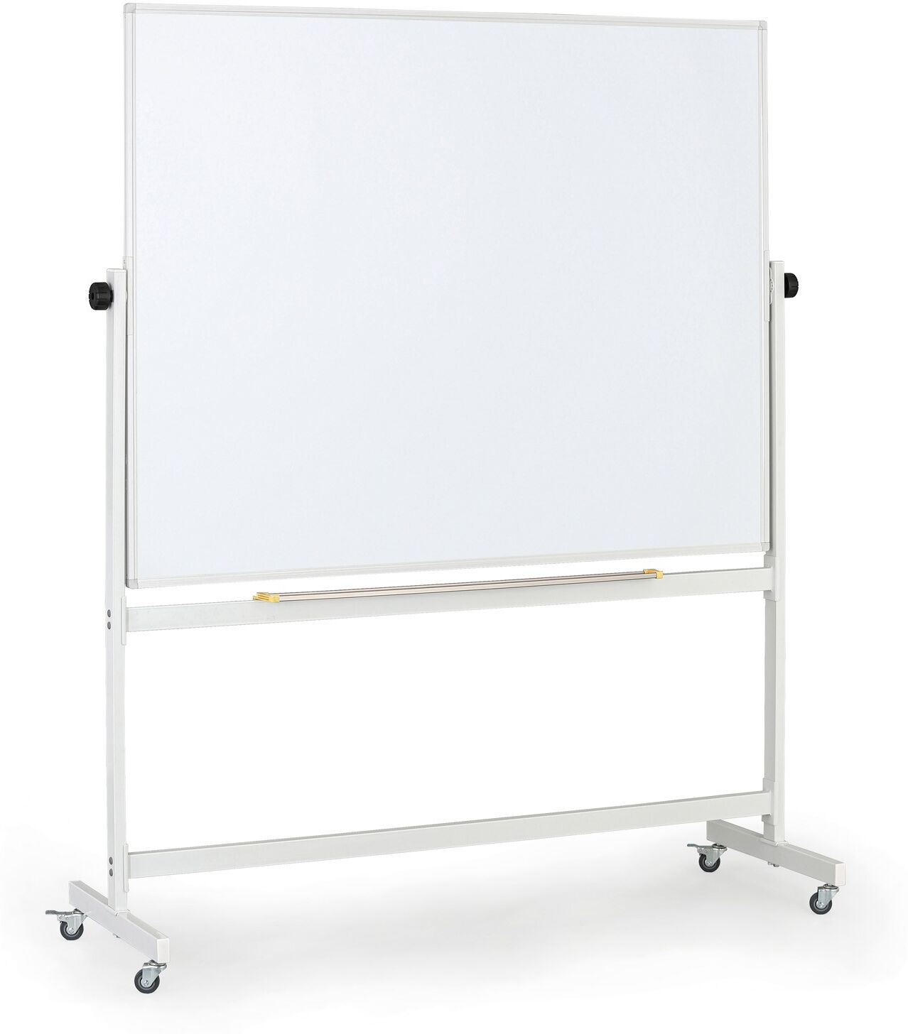 B2B Partner Mobiles, drehbares, magnetisches Whiteboard, lackierte Oberfläche, 1500 x 1200 mm