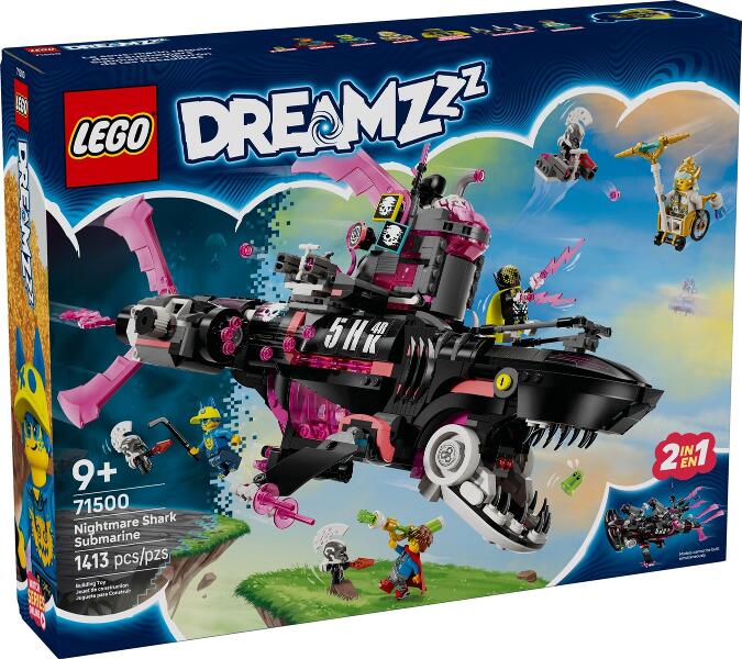LEGO® DREAMZzz 71500 Albtraumhai-U-Boot