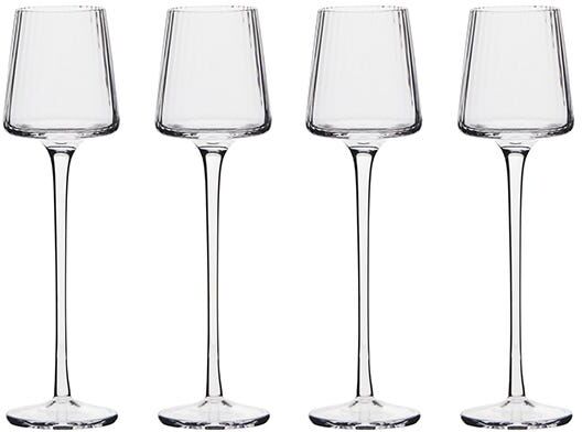Anton Studios Anton Studio Designs Empire Set of 4 Liqueur Glasses