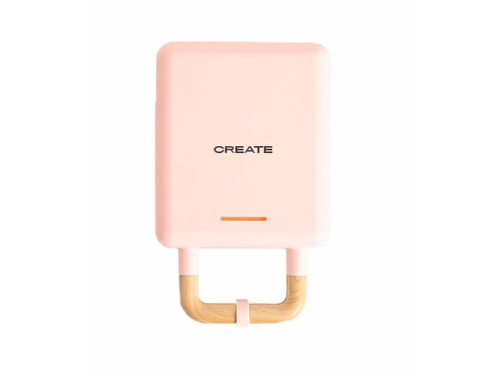 CREATE STONE 2in1 Studio Sandwichtoaster Pastellrosa