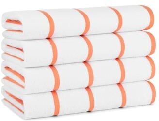 Arkwright Las Rayas 4-Piece Striped Beach Towel Set - 30x60
