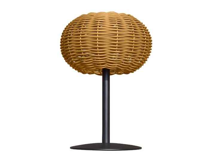 Lampe De Table Solaire Samira Solar Polyrotin H25cm