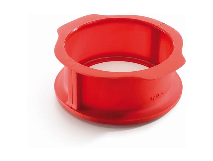 Springform Lékué Silikon / Keramik, 15 cm , weiss (weiß), Ø:15cm, Silikon, Küchenformen, Springform