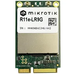MikroTik R11e-LR9G, LoRa miniPCI-e-Karte für 902-928MHz (Mini PCI Express), Netzwerkkarte, Schwarz