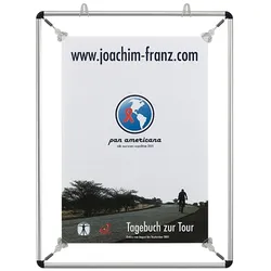 Franken Spannrahmen Poster und Plakate 84,1 x59,4 cm Silber