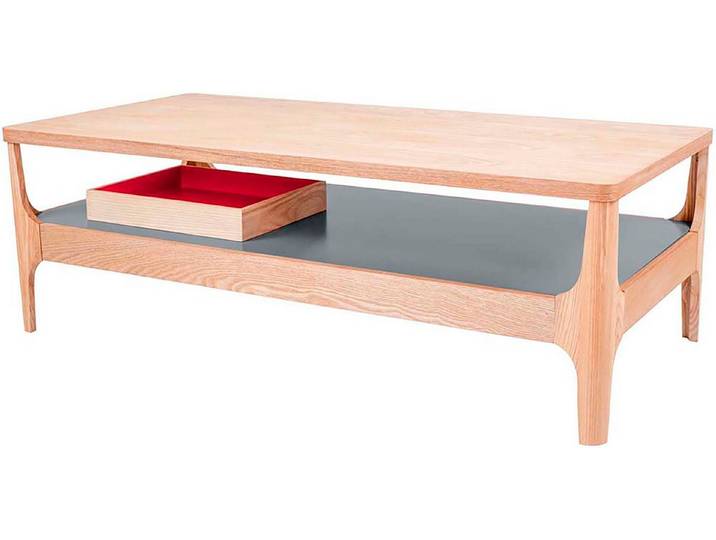 Kayoom Couchtisch Kaffeetisch Addison, Couchtisch, offenes, ausgefallenes Design (1-St), Ausgefallenes Design, Tischbeine aus Massivholz, aus robustem Material