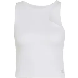 adidas All ME Tanktop Damen - white - 2XS