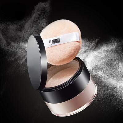 Trendy Discount Goods Natural Nude Finish Hydrating Flawless Setting Powder, Oil Control Concealer For All Skin Types Natural Nude Finish Hydrating Flawless Setting Powder, Oil Control Concealer For All Skin Types