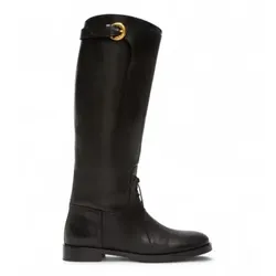 Weekend Max Mara für Damen. 2525796015600 Visby Lederstiefel schwarz (38), Wohnung, Schnürsenkel, Lässig, Klassisch