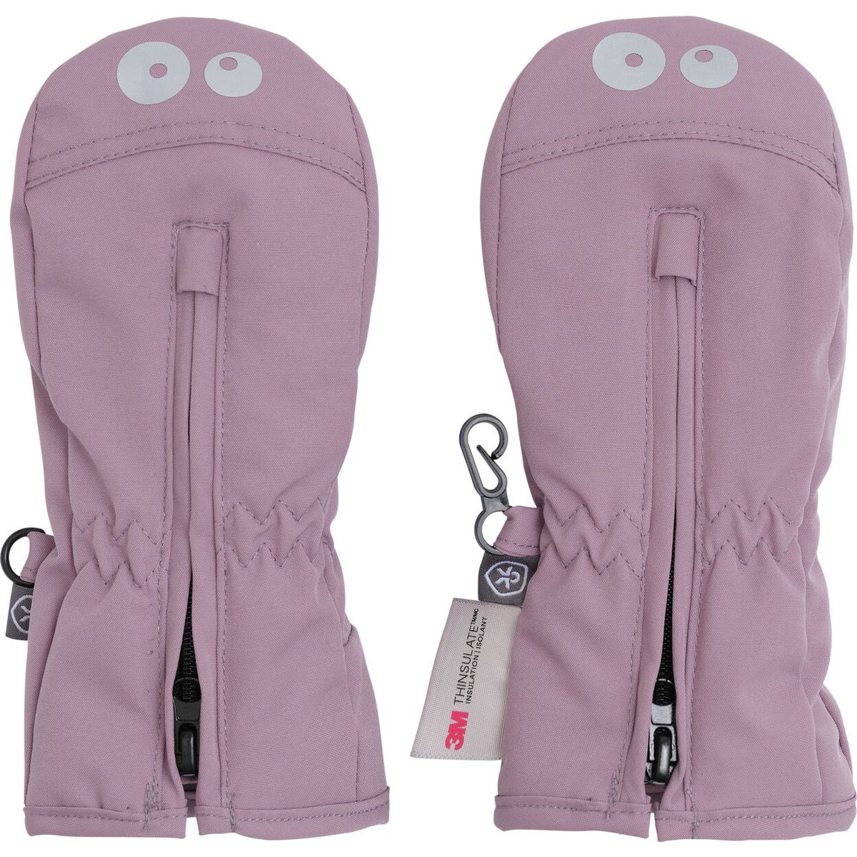 Color Kids Mittens W. Zipper 743011 toadstool (6011) 2-4 year 743011-6011-2-4 year
