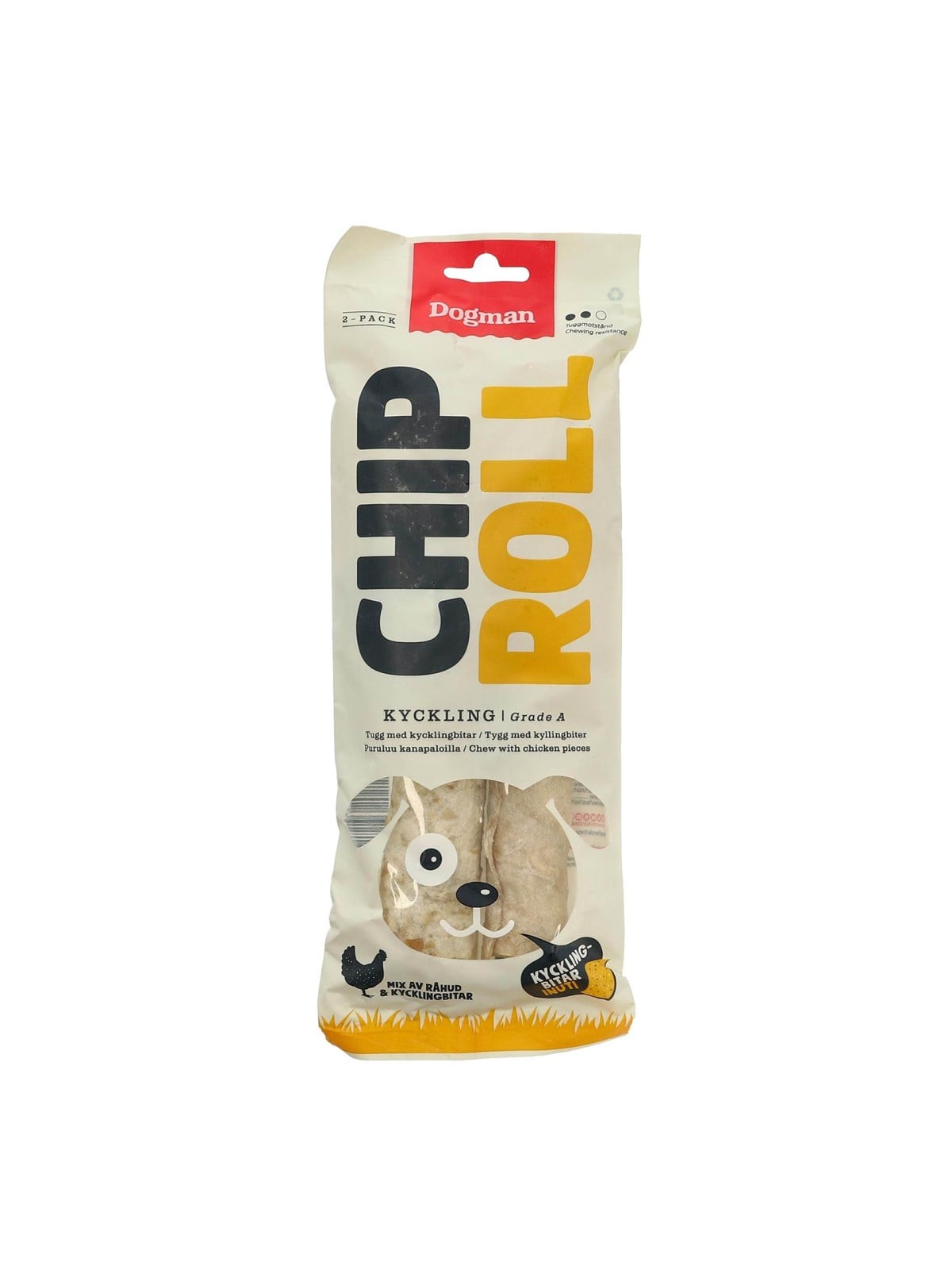 Dogman Chicken Chip roll chicken 2p