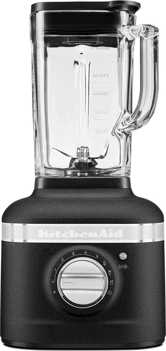 KitchenAid 5KSB4026EBK, Tischplatten-Mixer, 1,4 l, Pulsfunktion, Eis-Crusher, 0,91 m, 1200 W