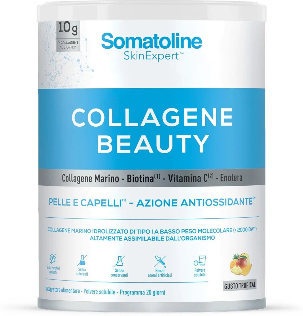 OLYOS ITALIA Srl Somatoline SkinExpert Collagene Beauty Gusto Tropical, 216 g