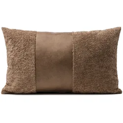 Kissen GLAMET schlamm (BH 50x30 cm) - braun - BH 50x30 cm