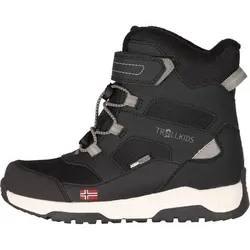 TROLLKIDS Kids Lofoten Winter Boots PRO, Größe 38 in Schwarz black