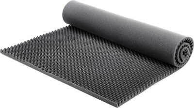 Adam Hall Eggbox Foam grey 30 mm Grau