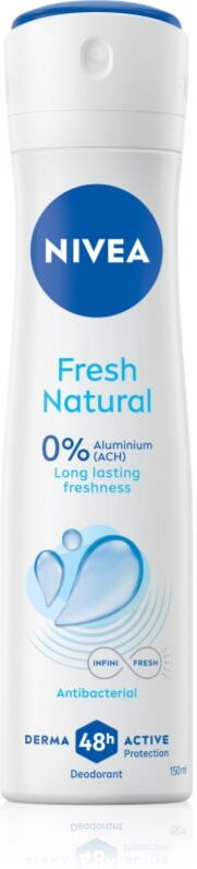 NIVEA Fresh Natural déodorant en spray pour femme 150 ml