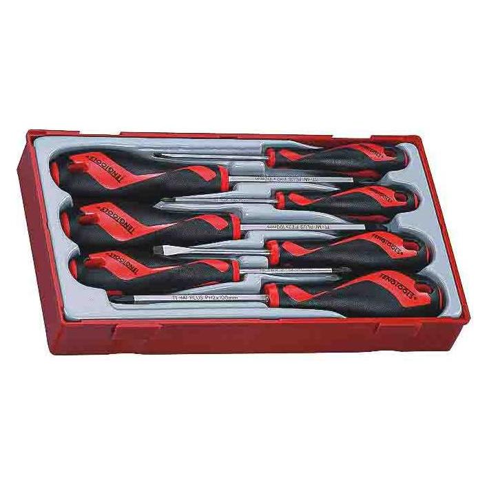 Teng Tools TT917N Schraubendreher Satz, 7-teilig, ESD geschützt (Schlitz) (TT917N)