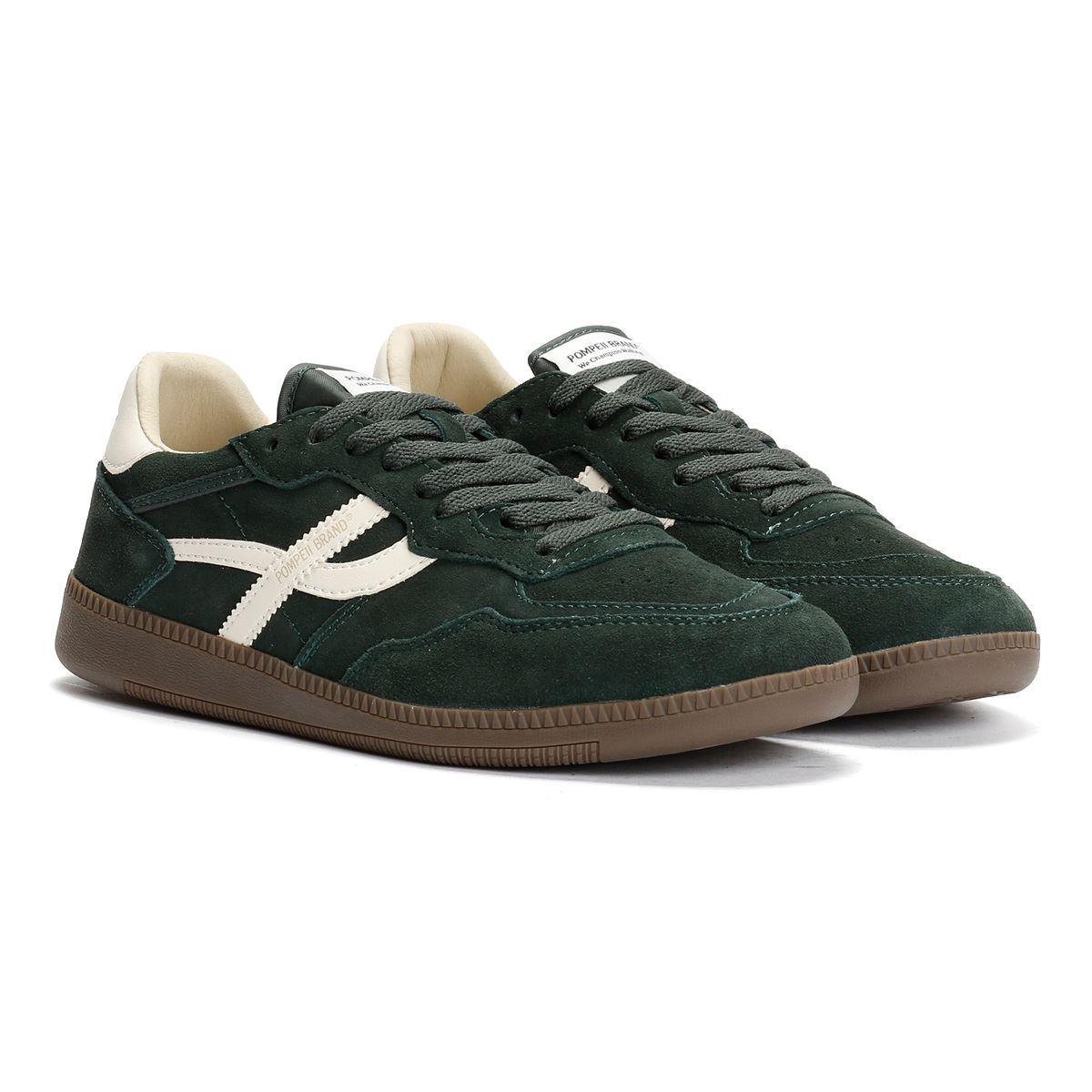 Pompeii Elan Sala Suède Heren Groene Sneakers