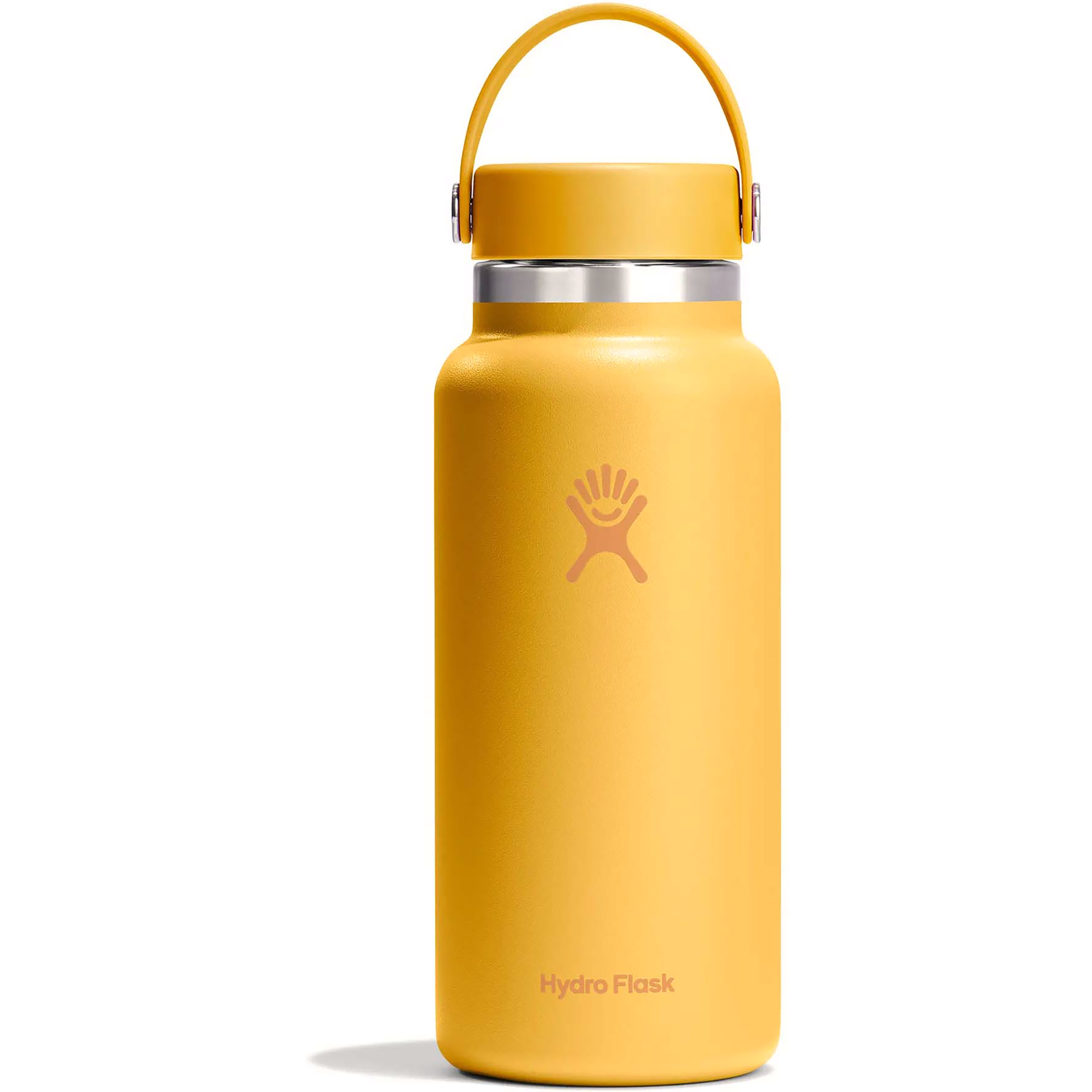 Hydro Flask 32oz Wide Flex Cap Isolierflasche Isolierflaschen gelb Größe 0.946L Camping