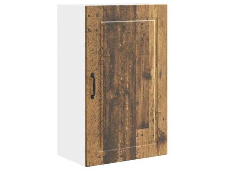 GPWERSDF Wandschrank Porto Altholz 50 x 31 x 80 cm Robuster Holzwerkstoff, Wandmontage, viel Stauraum, moderne Kücheneinrichtung, pflegeleichte Oberfläche