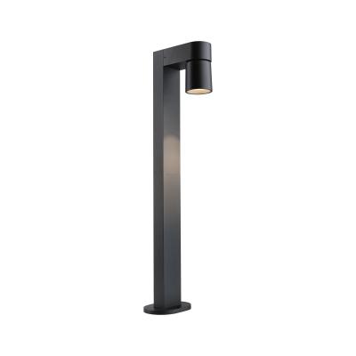 LED Pollerleuchte PAULMANN "Kimu IP44 822mm 3000K 8W 500lm 230V 70 Anthrazit Aluminium", grau (anthrazit), H:82,2cm T:23,4cm Ø:8cm, Leuchten, LED Pollerleuchte