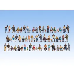 NOCH 46070 TT Mega-Spar-Set Figuren 60 Figuren, ohne Bänke