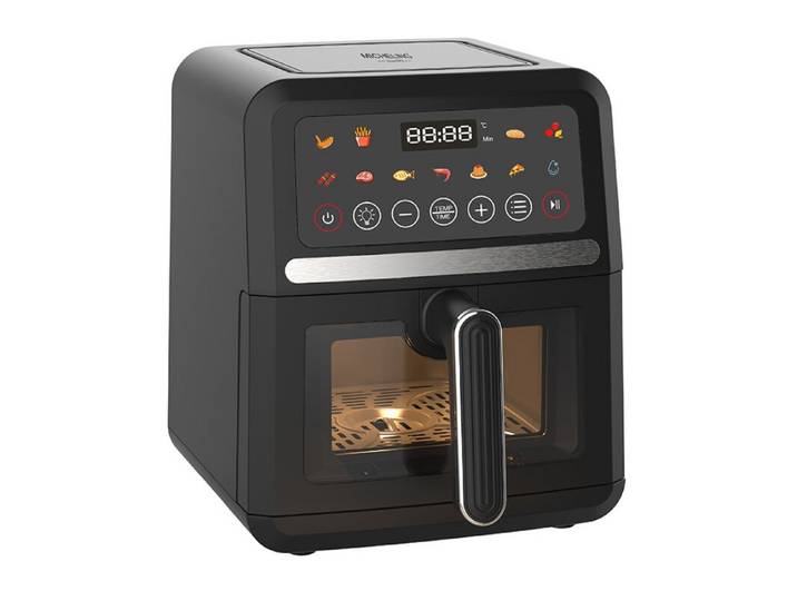 Michelino Heißluftfritteuse, 1500 W, mit Timer & Temperaturregelung, 5 L