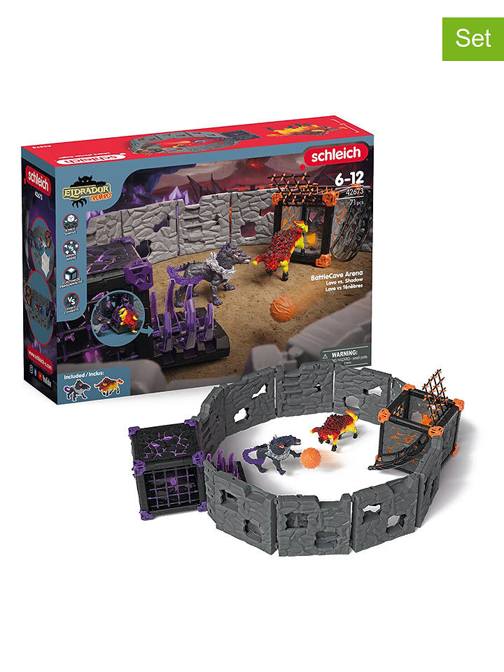 Schleich 61tlg. Spielset "Lava vs. Schatten - 42673" - ab 7 Jahren - onesize
