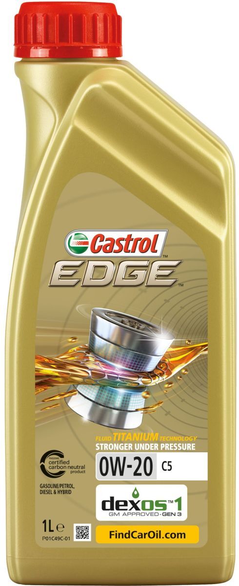 Motoröl CASTROL 15F6E9 Edge 0W20 C5 4L