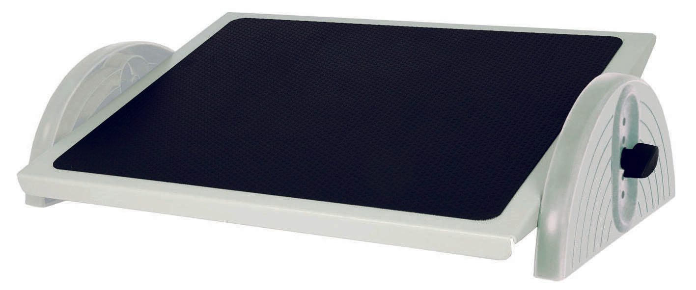 WEDO Fußstütze Relax-STEEL Stahl lichtgrau 2755037