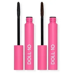 DOLL 10 BEAUTY She's An Icon Mascara Duo Schwarz & Braun 2x9ml
