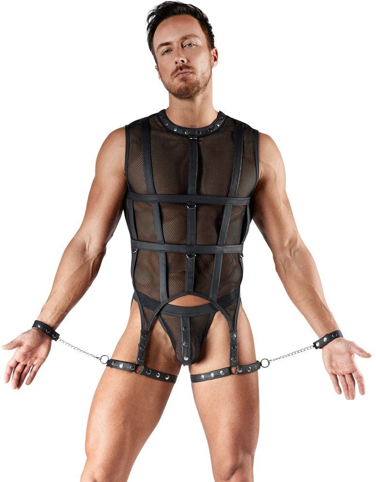 Svenjoyment Ensemble BDSM Gladiateur Noir