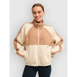 Roxy Boundless Spirit Fleecejacke biscotti Gr. M