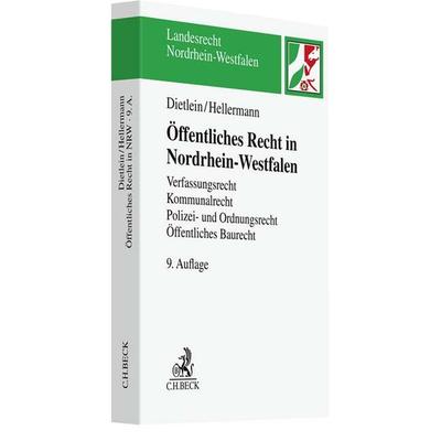 Öffentliches Recht in Nordrhein-Westfalen, Taschenbuch von Johannes Dietlein,Johannes Hellermann, C.H. Beck