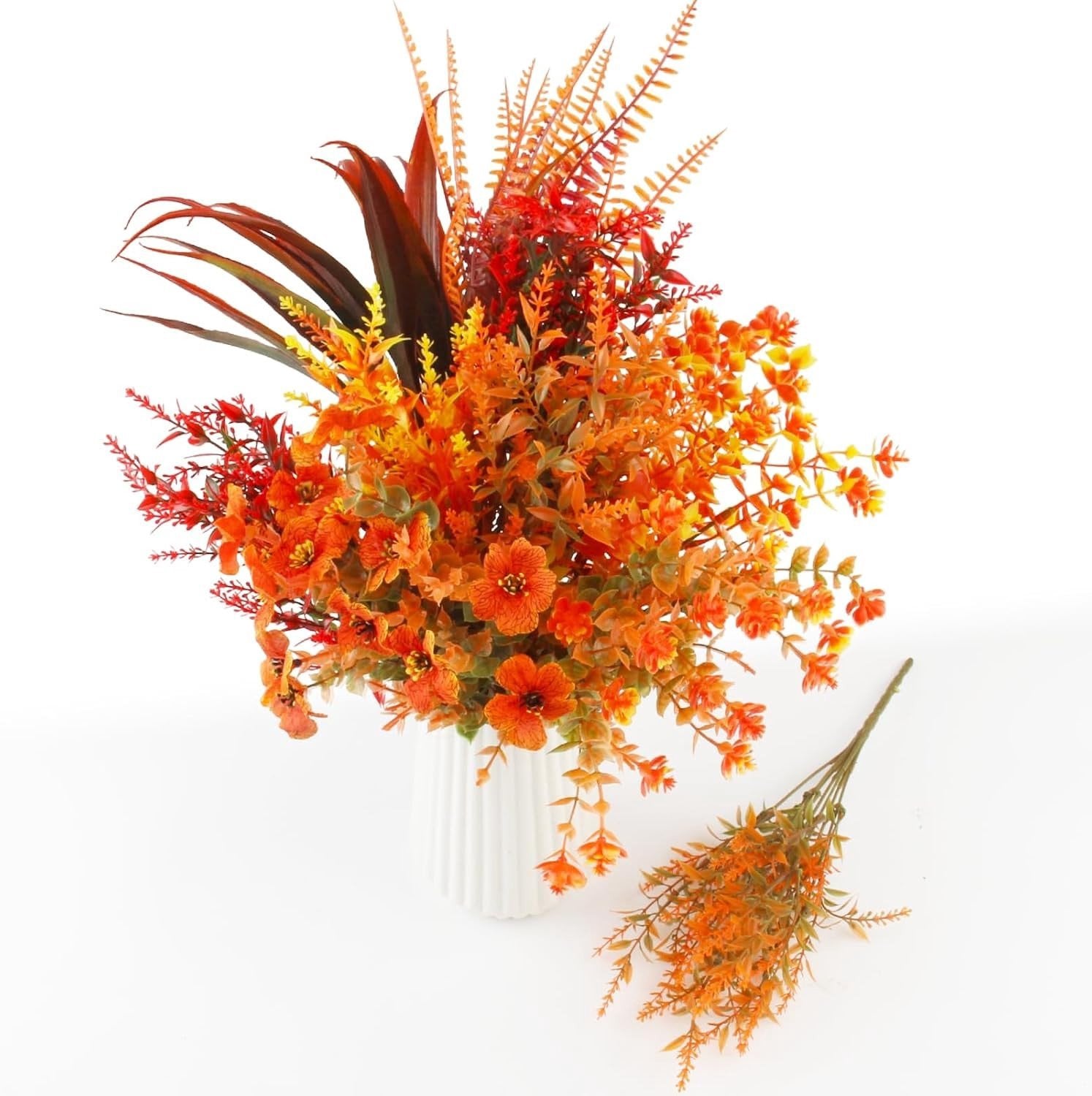 10 Stuks Kunstbloemen voor Herfstdecoratie