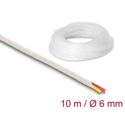 DELOCK Spiralschlauch 6 mm Durchmesser 10 m transparent